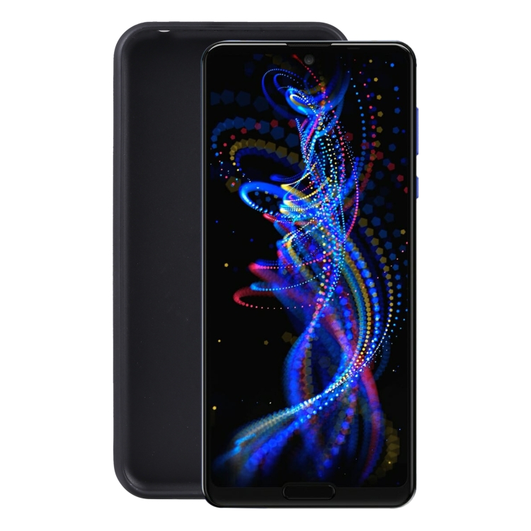 

TPU Phone Case For Sharp Aquos R5G(Black)