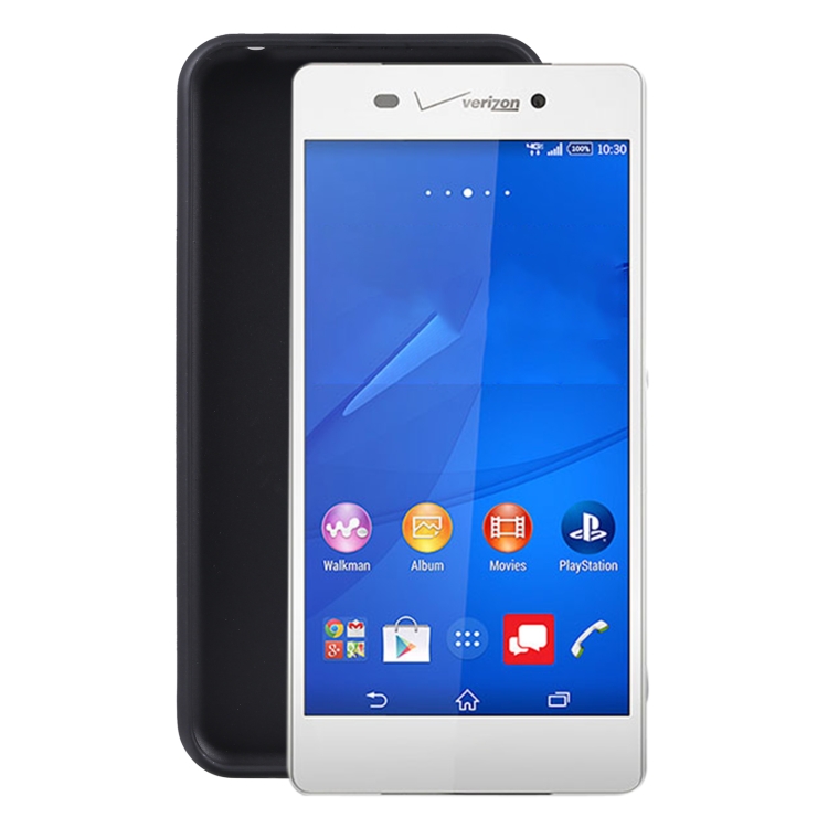 

TPU Phone Case For Sony Xperia Z3v(Black)