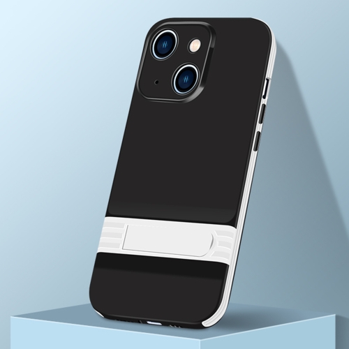Shockproof Tpu Pc Holder Phone Case For Iphone 13 Mini Black