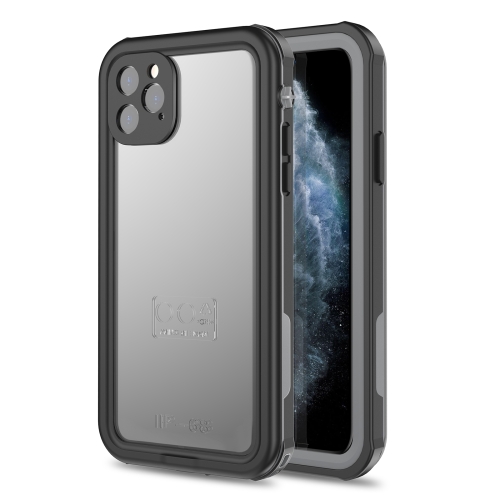 

Waterproof Full Coverage PC + TPU Phone Case For iPhone 11 Pro Max(Black)