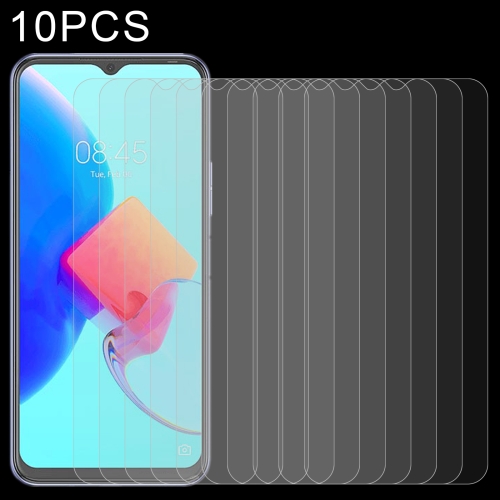 

10 PCS 0.26mm 9H 2.5D Tempered Glass Film For Tecno Spark 8P