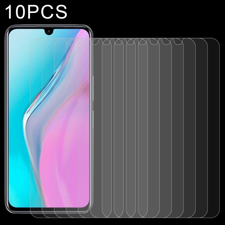 

10 PCS 0.26mm 9H 2.5D Tempered Glass Film For Infinix Note 11