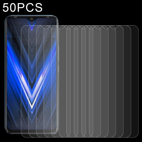 

50 PCS 0.26mm 9H 2.5D Tempered Glass Film For Tecno Pova Neo