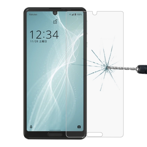 

0.26mm 9H 2.5D Tempered Glass Film For Sharp Aquos Sense4 Lite