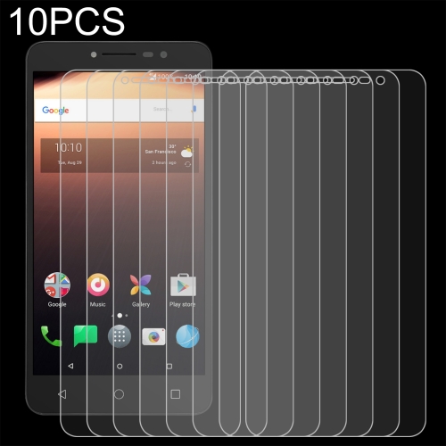

10 PCS 0.26mm 9H 2.5D Tempered Glass Film For Alcatel A3 XL