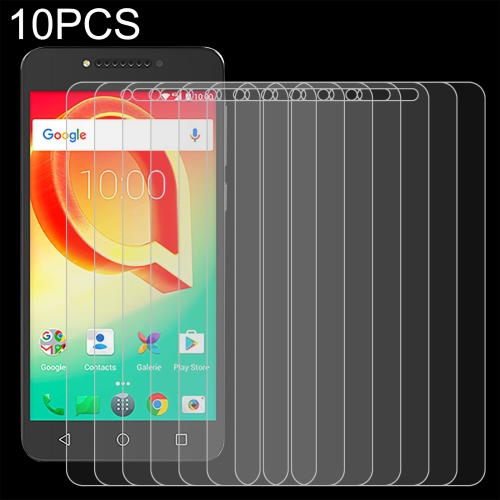 

10 PCS 0.26mm 9H 2.5D Tempered Glass Film For Alcatel A50