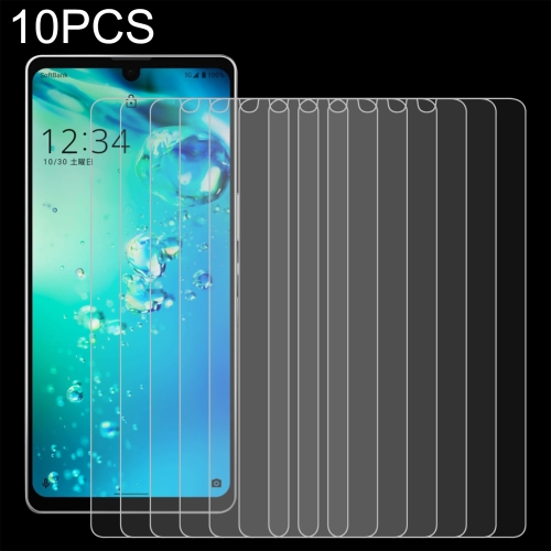 

10 PCS 0.26mm 9H 2.5D Tempered Glass Film For Sharp Aquos Zero 6