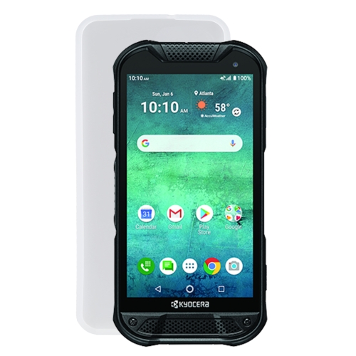 TPU Phone Case For Kyocera DuraForce PRO 2 AT T Transparent White