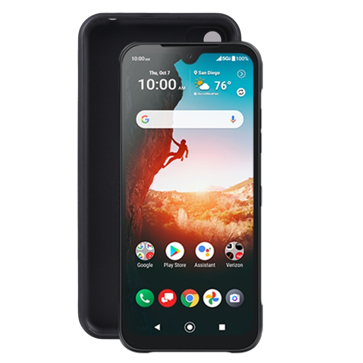 

TPU Phone Case For Kyocera DuraSport 5G(Black)