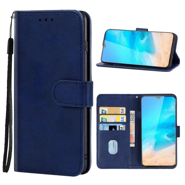 

Leather Phone Case For CUBOT Note 20 Pro(Blue)