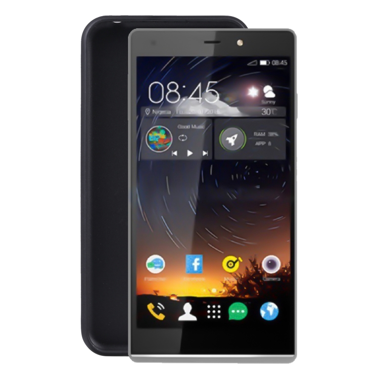 

TPU Phone Case For Tecno Camon C8(Black)