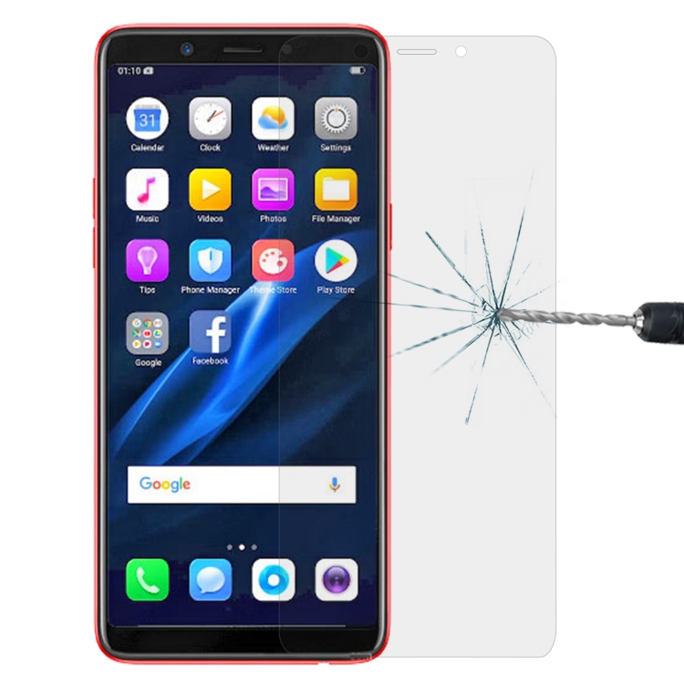 

0.26mm 9H 2.5D Tempered Glass Film For OPPO F7 Youth