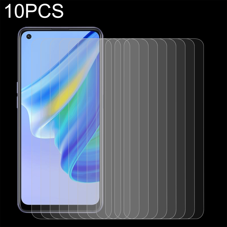 

10 PCS 0.26mm 9H 2.5D Tempered Glass Film For OPPO A95
