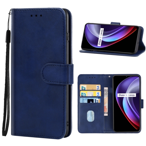 

Leather Phone Case For OPPO Realme V11s 5G(Blue)