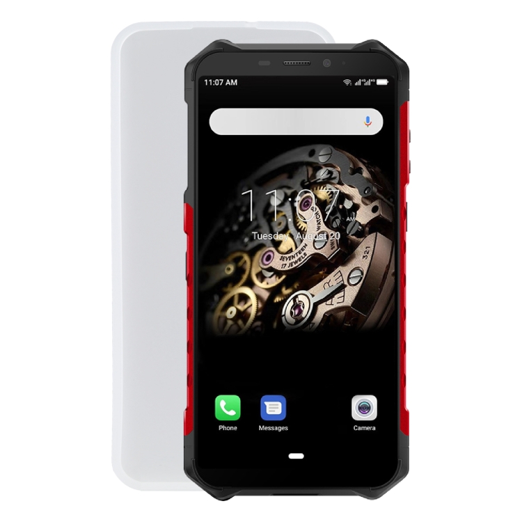 

TPU Phone Case For Ulefone Armor 5(Transparent White)