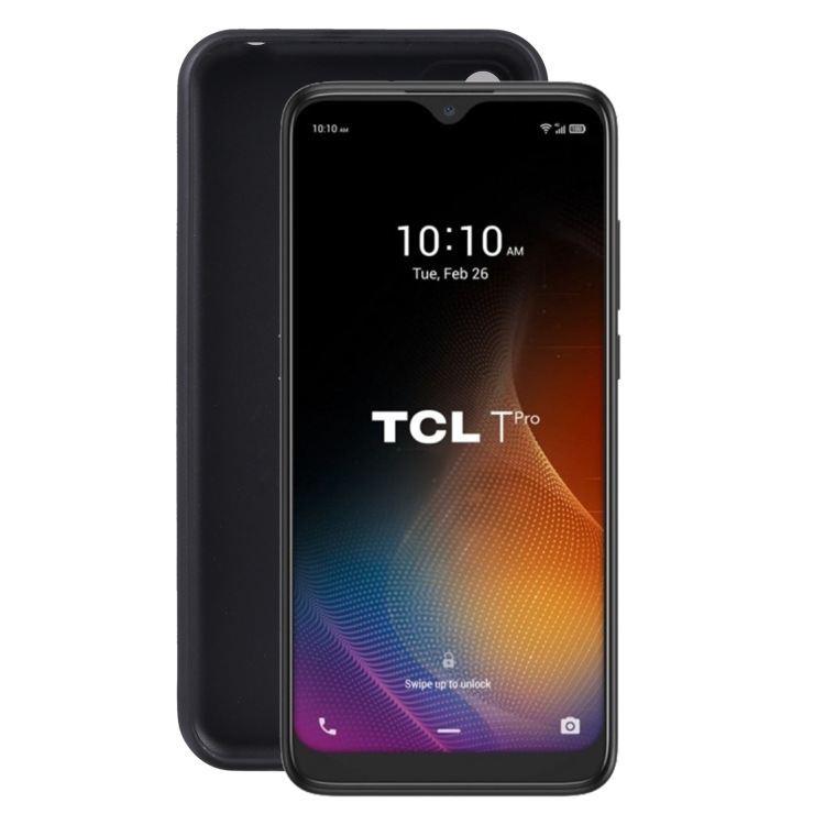 

TPU Phone Case For TCL T Pro(Black)