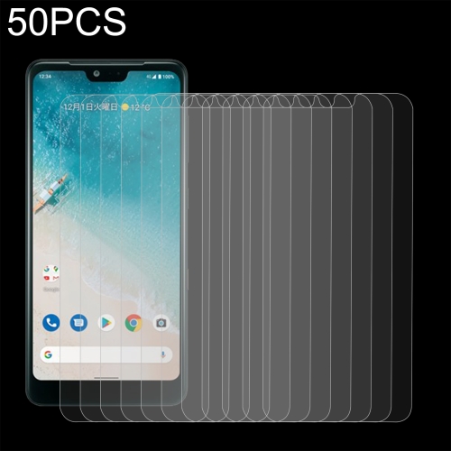 

50 PCS 0.26mm 9H 2.5D Tempered Glass Film For Kyocera Android One S8
