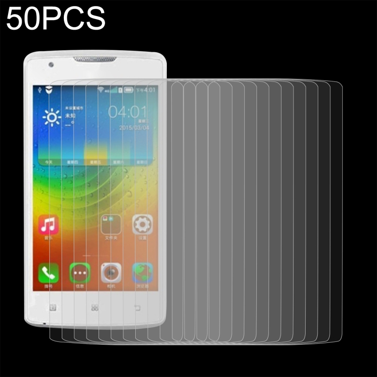 

50 PCS 0.26mm 9H 2.5D Tempered Glass Film For Lenovo A2800