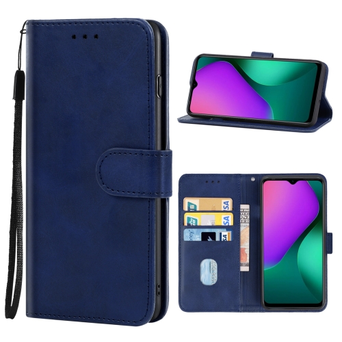 

Leather Phone Case For Infinix Hot 10 Play / Smart 5 India X688B(Blue)