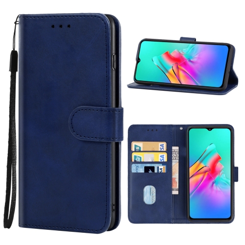 

Leather Phone Case For Infinix Smart 5 / Hot 10 Lite X657(Blue)