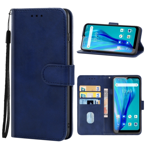 

Leather Phone Case For Oukitel C23 Pro(Blue)