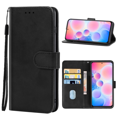 

Leather Phone Case For Xiaomi Mi 11i / Poco F3 / Redmi K40 / K40 Pro 5G(Black)