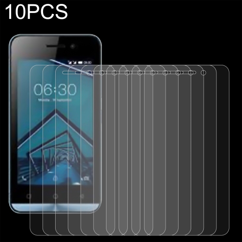 

10 PCS 0.26mm 9H 2.5D Tempered Glass Film For Tecno A11