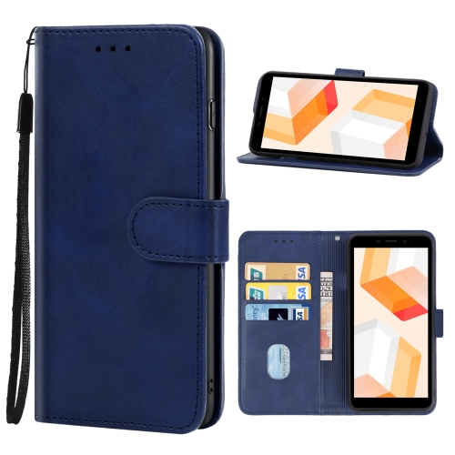 

Leather Phone Case For Ulefone Armor X10(Blue)