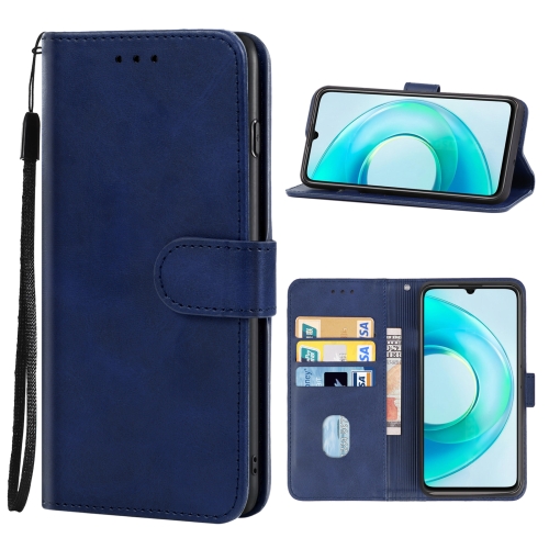 

Leather Phone Case For Wiko T3(Blue)