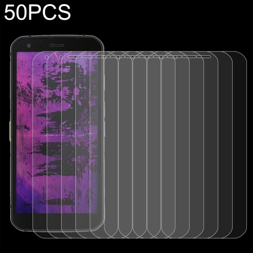 

50 PCS 0.26mm 9H 2.5D Tempered Glass Film For CAT S62 Pro