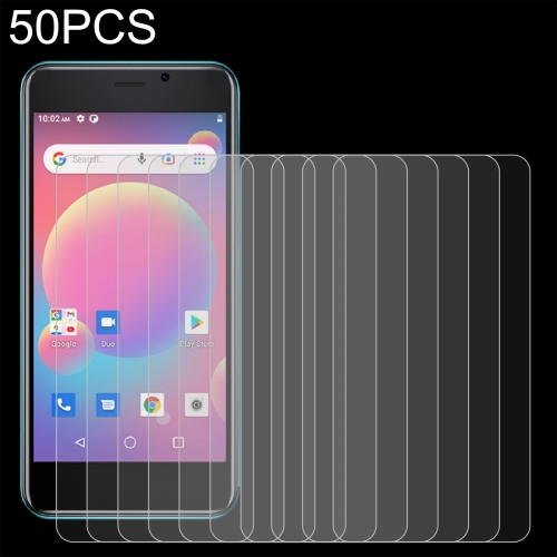 

50 PCS 0.26mm 9H 2.5D Tempered Glass Film For Cubot J10