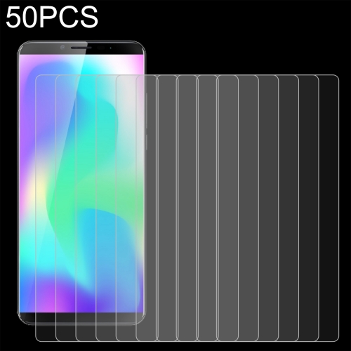 

50 PCS 0.26mm 9H 2.5D Tempered Glass Film For Cubot X19S