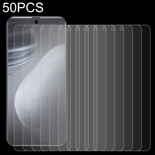 

50 PCS 0.26mm 9H 2.5D Tempered Glass Film For Cubot X50