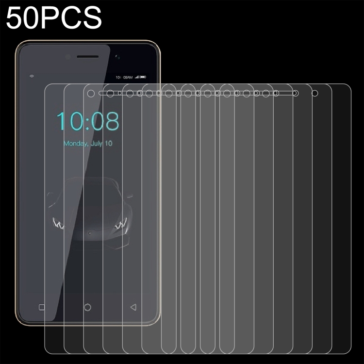 

50 PCS 0.26mm 9H 2.5D Tempered Glass Film For Tecno NOTE 4