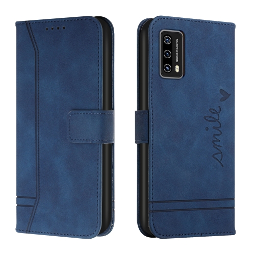 

For Blackview A90 Retro Skin Feel Horizontal Flip Soft TPU + PU Leather Phone Case(Blue)