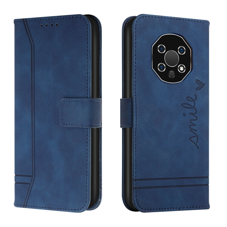 

For Oukitel WP13 Retro Skin Feel Horizontal Flip Soft TPU + PU Leather Phone Case(Blue)
