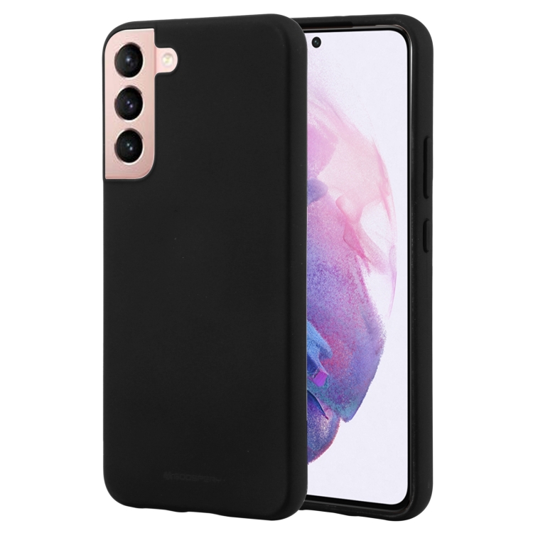 

For Samsung Galaxy S22+ 5G GOOSPERY SOFT FEELING Liquid TPU Soft Case(Black)
