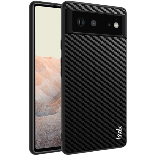 For Google Pixel 6 imak LX-5 Series PC + TPU Case with Screen Protector(Carbon Fiber Texture)