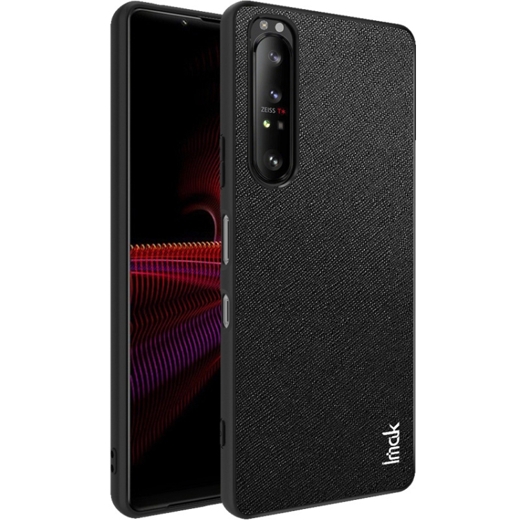 

For Sony Xperia 1 III imak LX-5 Series PC + TPU Case with Screen Protector(Cross Texture)