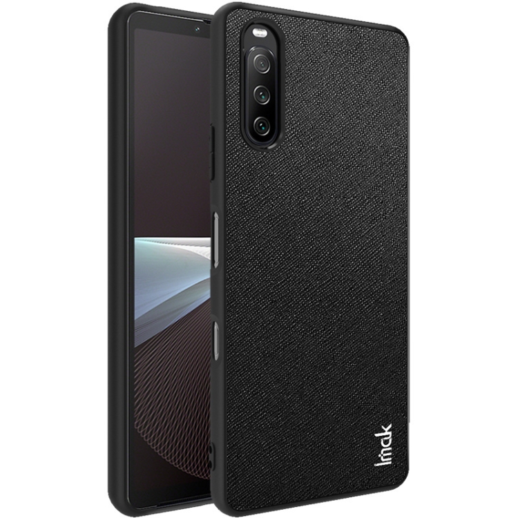 

For Sony Xperia 10 III imak LX-5 Series PC + TPU Case with Screen Protector(Cross Texture)