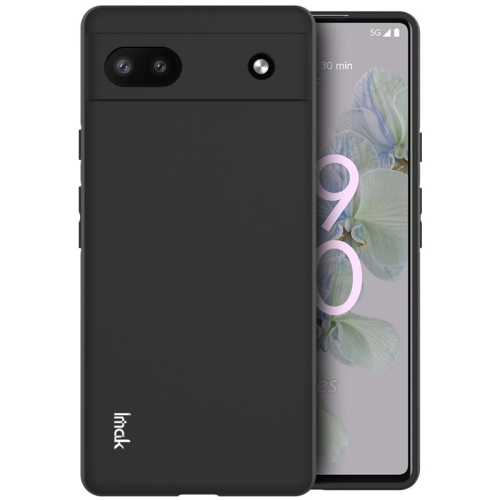 

For Google Pixel 6a imak UC-3 Series Shockproof Frosted TPU Phone Case(Black)