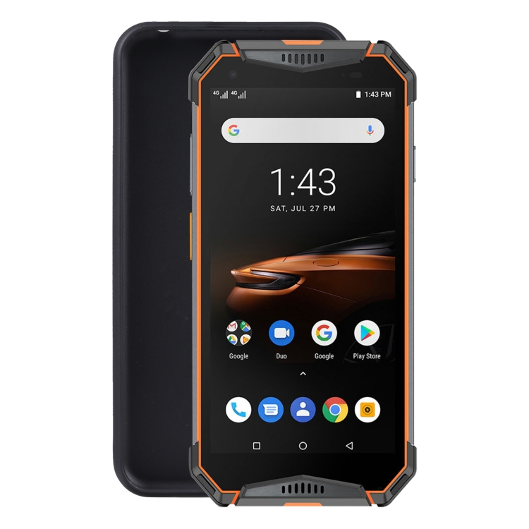 

TPU Phone Case For Ulefone Armor 3WT(Black)