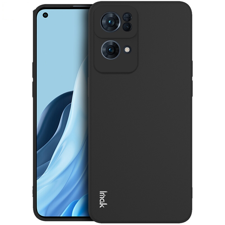 

For Honor 60 5G imak UC-4 Series Straight Edge TPU Soft Protective Case(Black)
