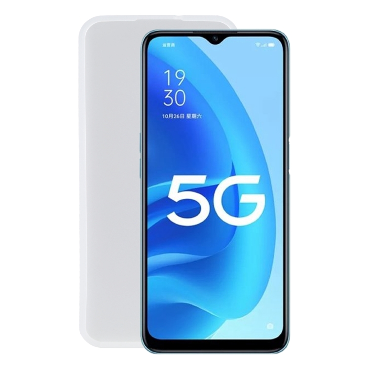 

TPU Phone Case For OPPO A56 5G(Transparent White)