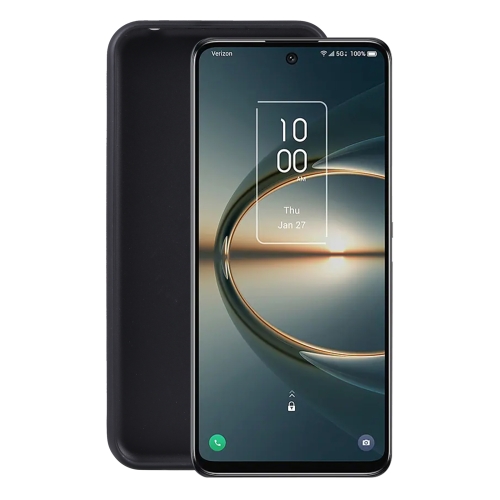

TPU Phone Case For TCL 30 V 5G / T781S / 30XE(Black)