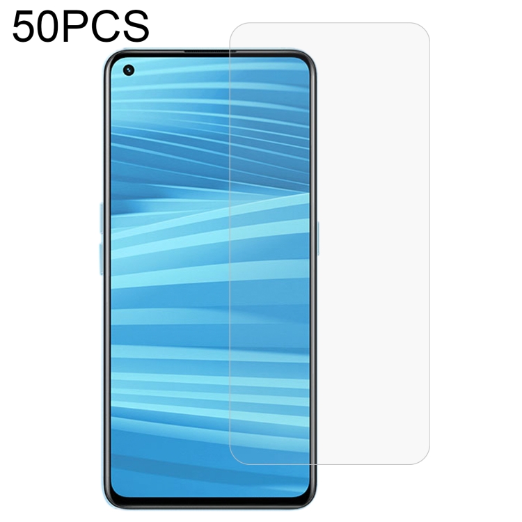 

50 PCS 0.26mm 9H 2.5D Tempered Glass Film For OPPO Realme GT2