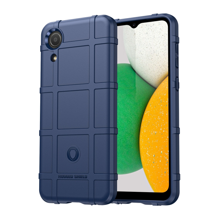 

For Samsung Galaxy A03 Core Full Coverage Shockproof TPU Phone Case(Blue)