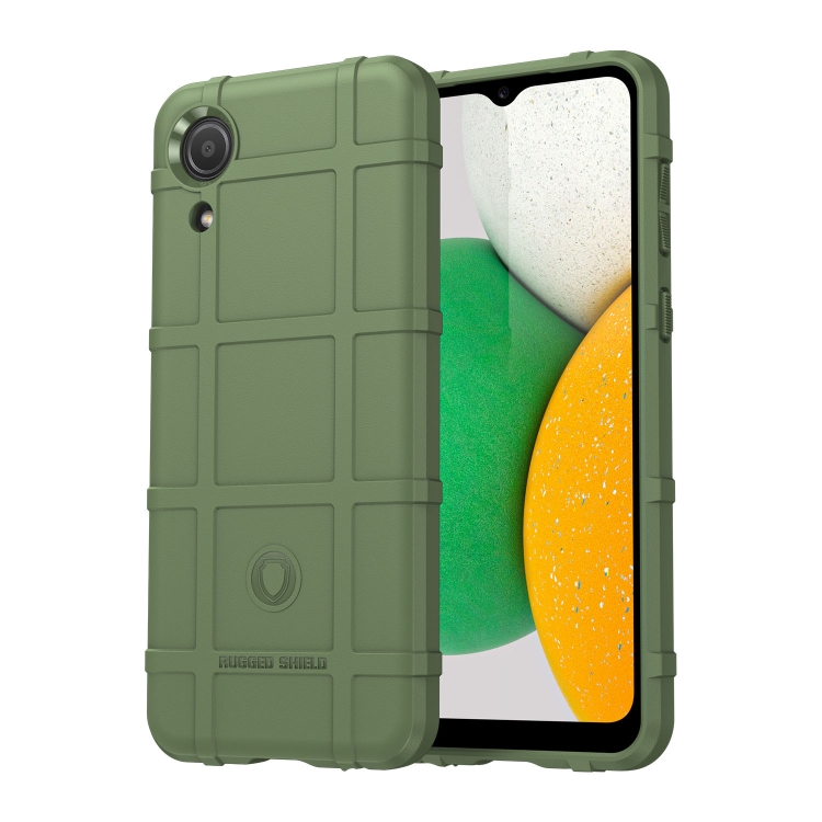 

For Samsung Galaxy A03 Core Full Coverage Shockproof TPU Phone Case(Green)