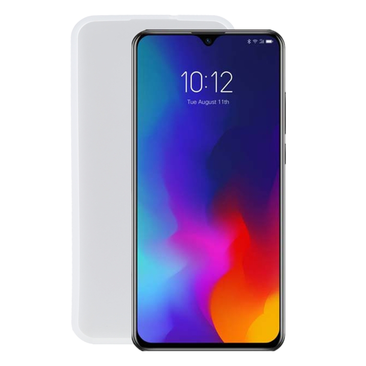 TPU Phone Case For Lenovo K10 Note(Transparent White)