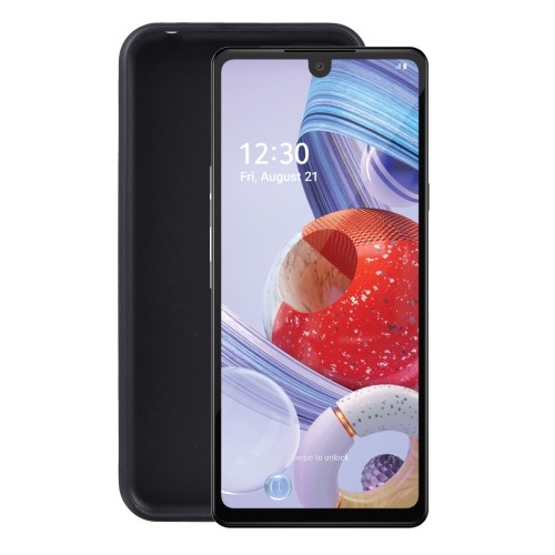 

TPU Phone Case For LG Q Stylo 6(Pudding Black)